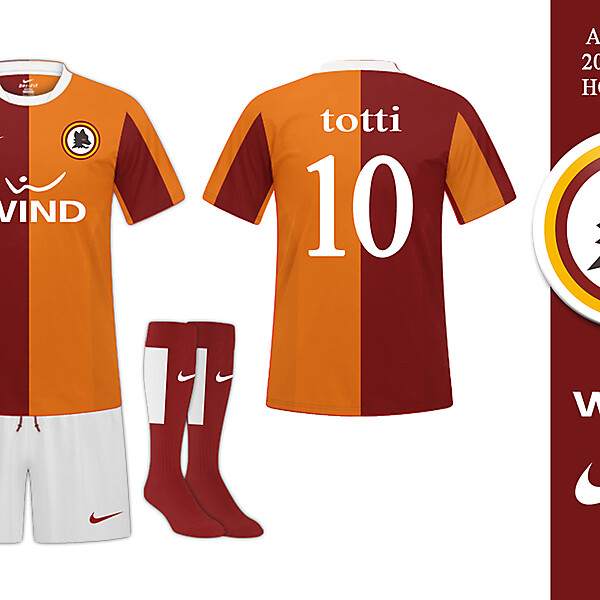 AS Roma 2014/2015 Home Kit