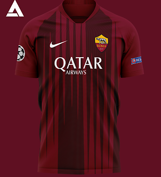 AS Roma 2021 Home Kit