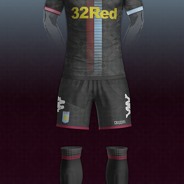 Aston villa & Kappa third kit concept