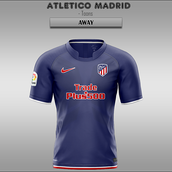 Atletico Madrid -- Home/Away/Third