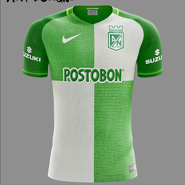 Atlético Nacional 2018 Nike Home Kit