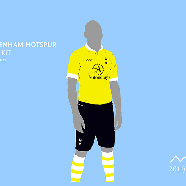 Tottenham Hotspur Away by green
