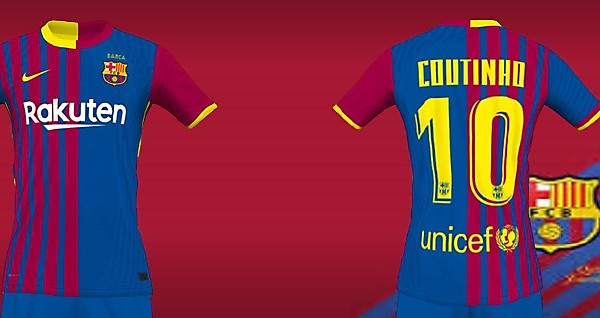 BARCELONA 21-22 FANTASY HOME KIT 