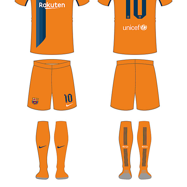 Barcelona third kit