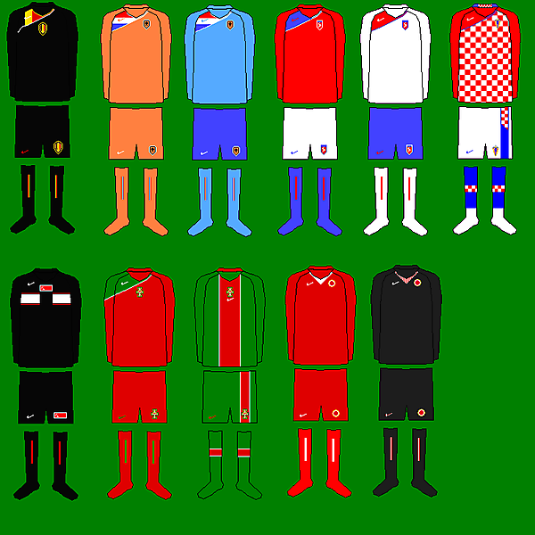 Nike World Cup Kits.