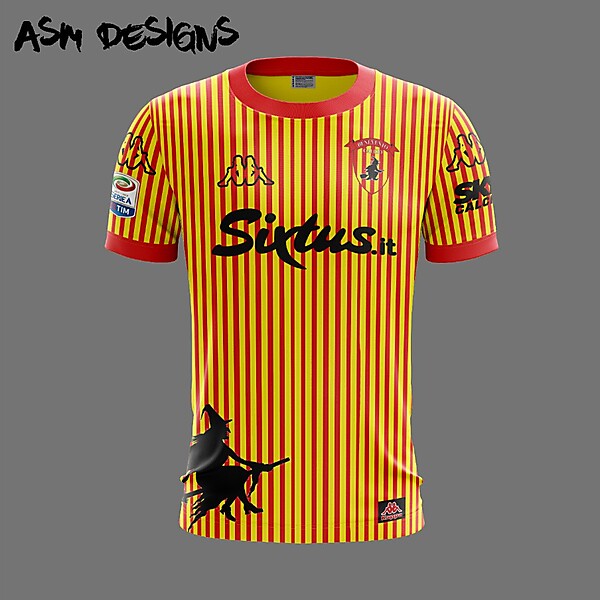 Benevento Calcio Kappa 2018 Home Kit 