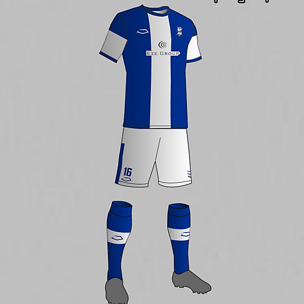 Birmingham City (England) Home Kit 2016