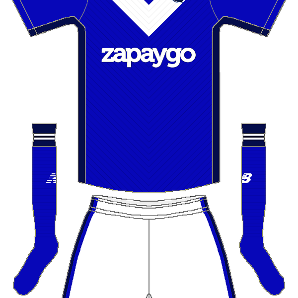 Birmingham City New Balance Home Kit