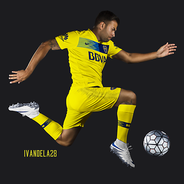 Boca Jrs Away Kit 18