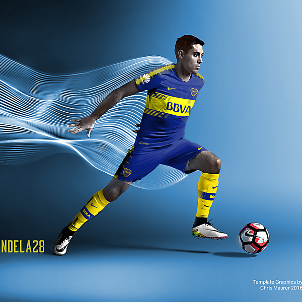 Boca Jrs Home Kit Nike