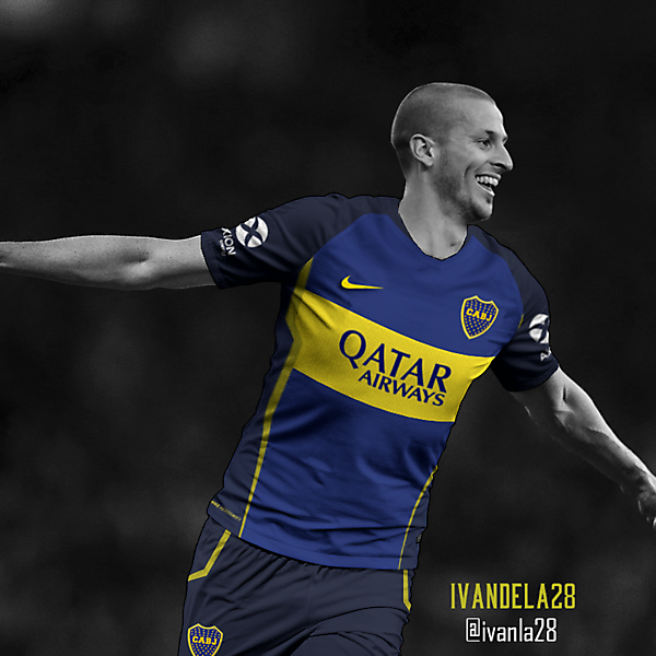 Boca Jrs Home Kit Nike