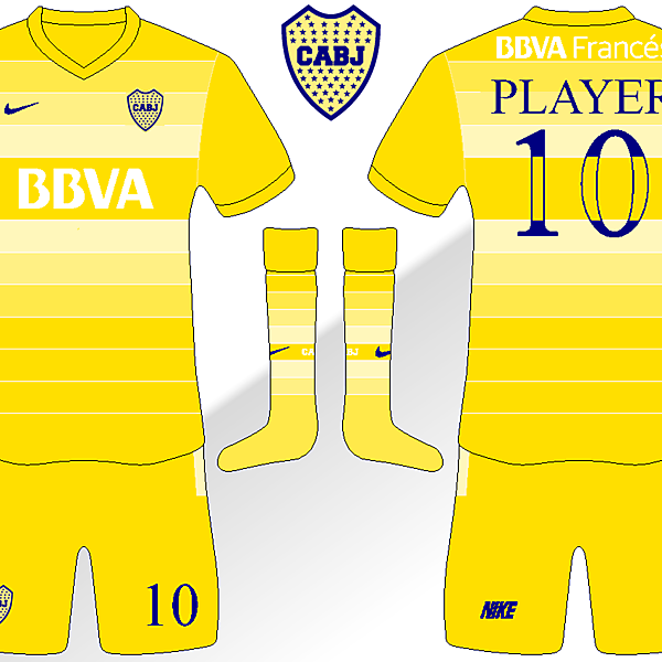 Boca Juniors Away Kit