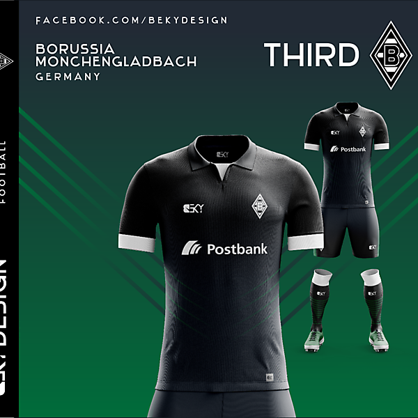 Borussia Mönchengladbach - Third V1 - by BEKY