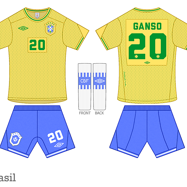 Brazil Adaptato pela Umbro