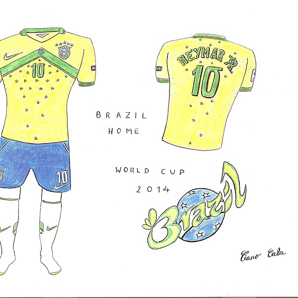 Brazil World Cup home concept