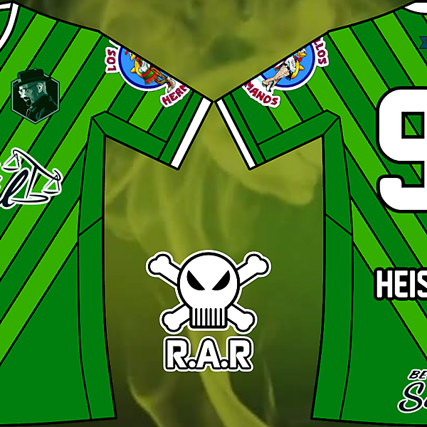Breaking bad fantasy footbal kit