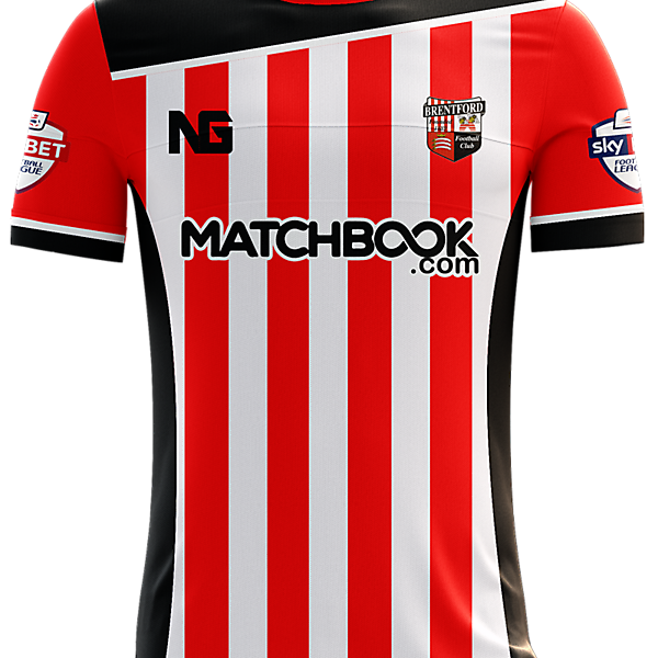 Brentford Home Jersey concept