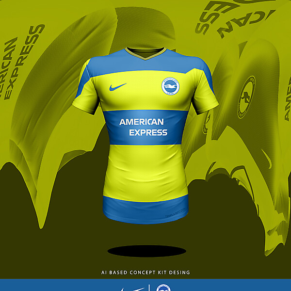 Brighton and Hove Albion AI Based Concept Kit Design