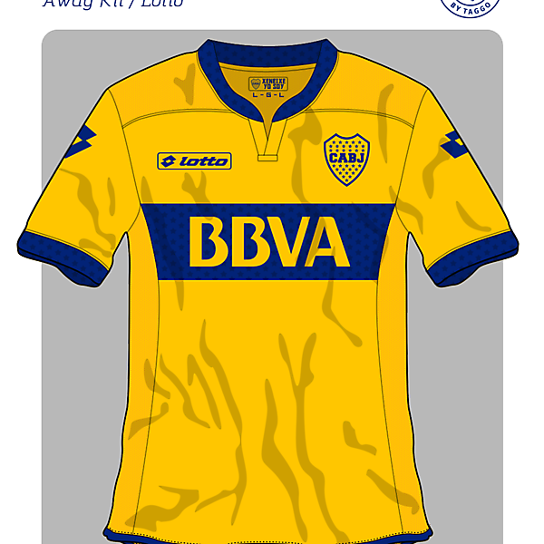 C.A. Boca Jrs Lotto Away