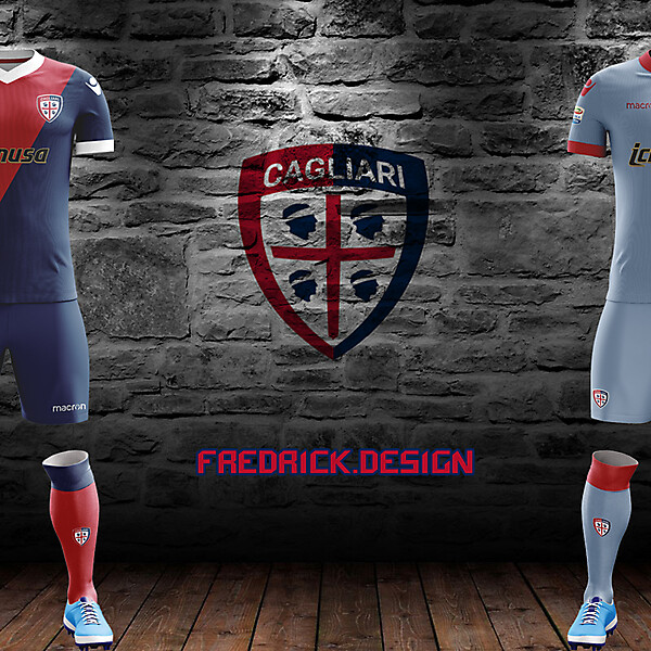 Cagliari x Macron x Home/Away