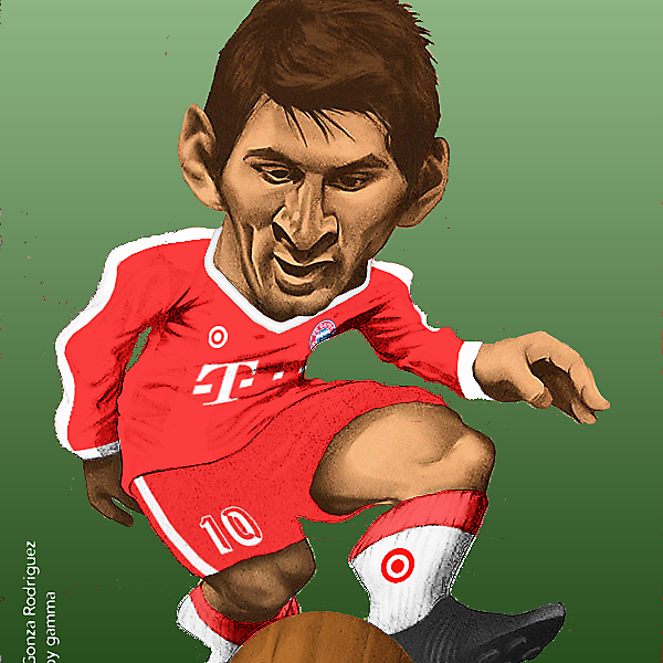cartoon bayern munich