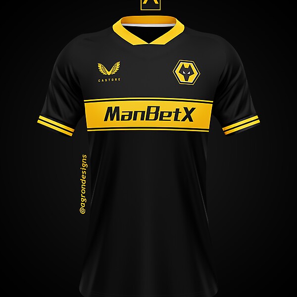 CASTORE X WOLVES AWAY KIT