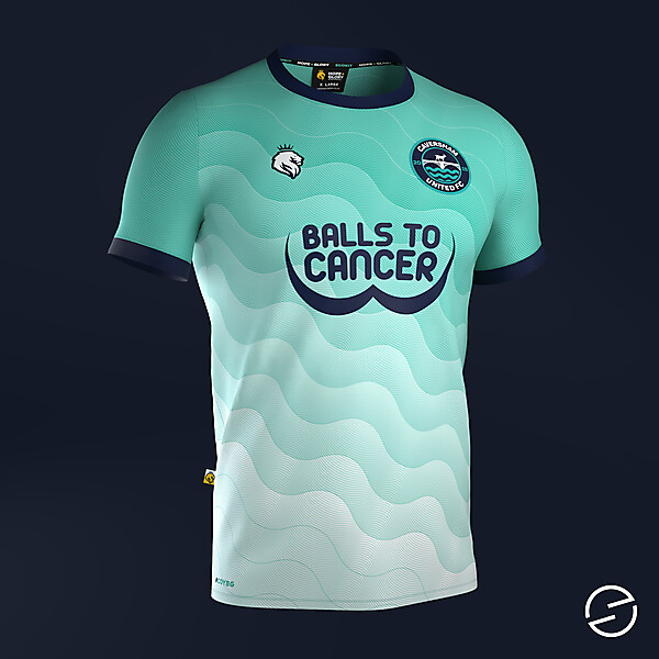 Caversham United FC away kit concept 
