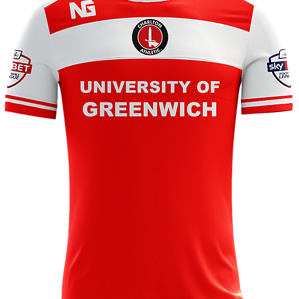 Charlton Athletic Home Jersey concept