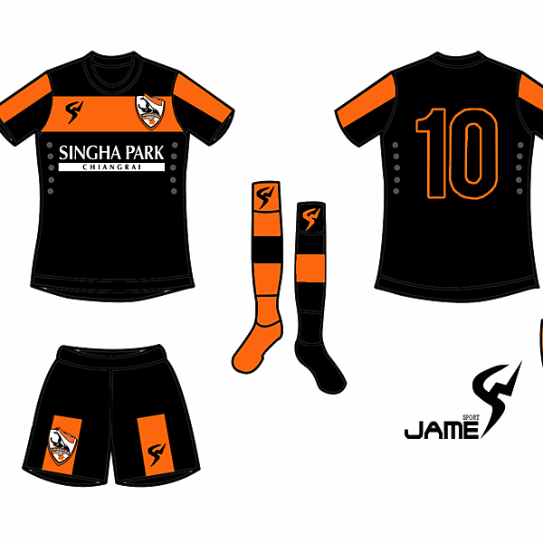 Chiangrai United Newjersey Away 2017