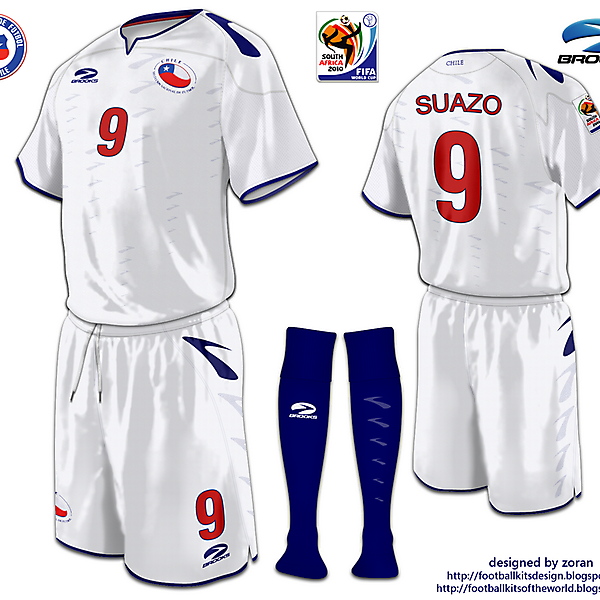 Chile World Cup 2010 fantasy away