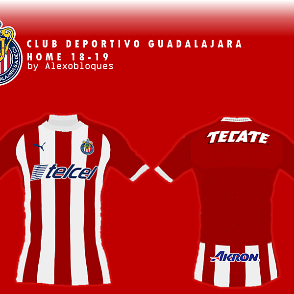 Chivas 18/19 Home Concept
