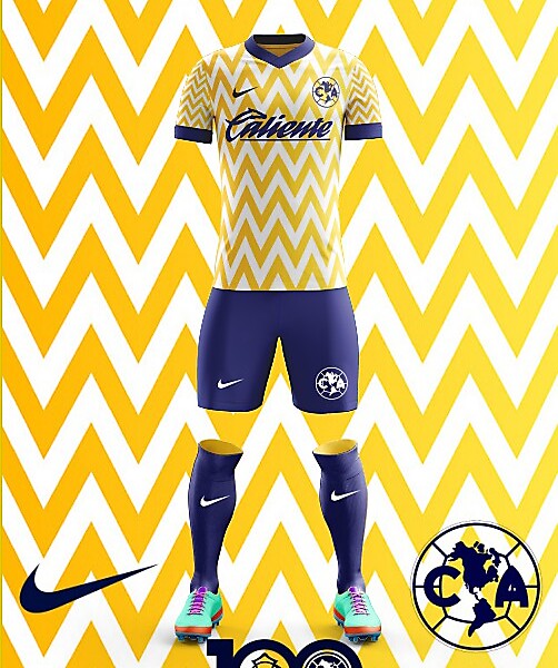 Club America 2018 Home Kit Nike 