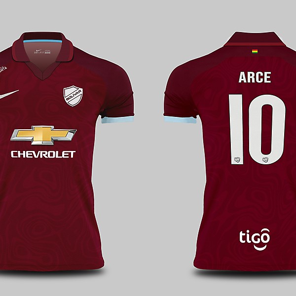 Club Bolivar - Bolivia AWAY 2