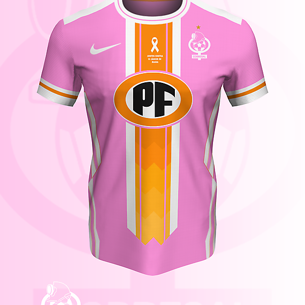 Concepto II - Cobresal x Nike camiseta Rosada