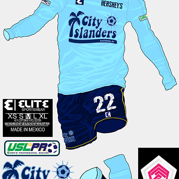 (CRIMSON LEAGUE) MATCHDAY 8 - HARRISBURG FC AWAY KIT