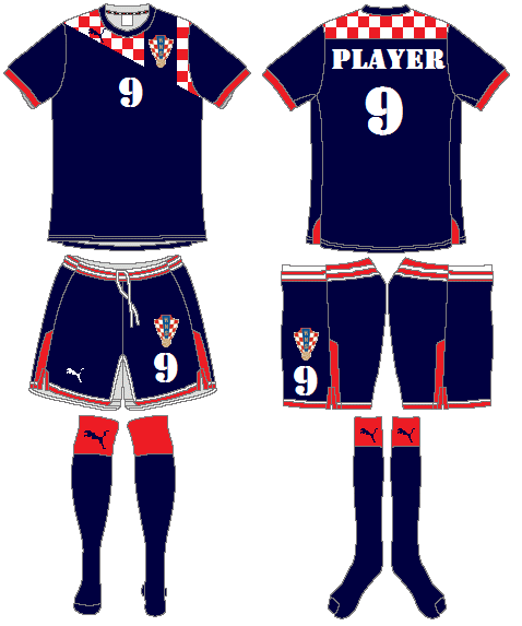 Croatia Puma Away Kit
