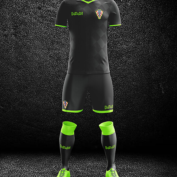 Croatia x Away Kit Design