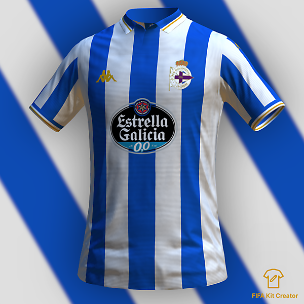 Deportivo La Coruña home concept (99-00 remake) 