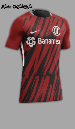 Deportivo Toluca F.C. Nike 2018 Alternate Kit