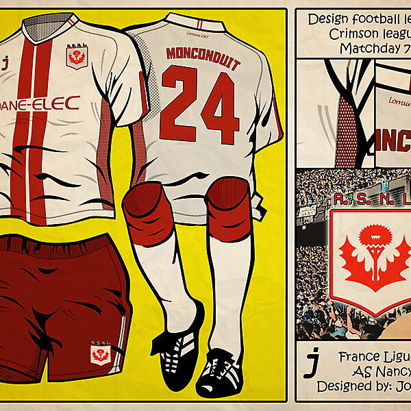 Design Football League - Crimson League - MD7 - AS Nancy by J-sports