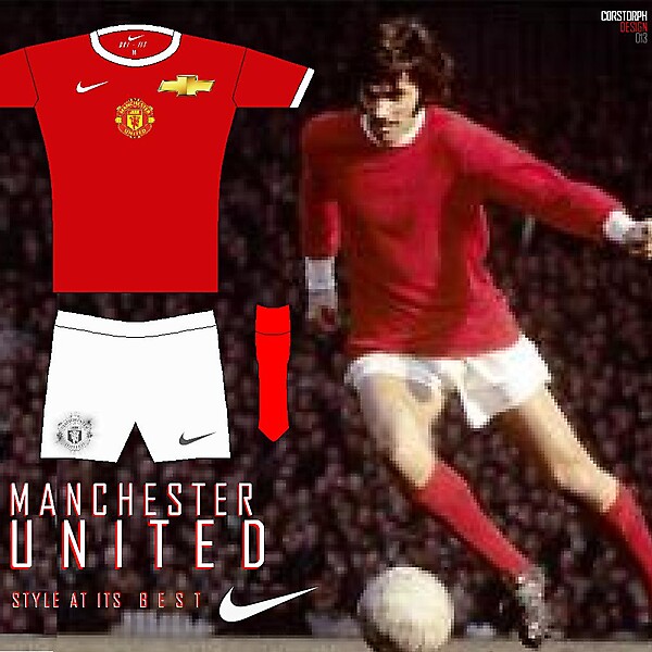 MAN UTD Nike/ Chevrolet Home Kit