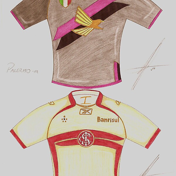 Palermo and Internacional Hand made design 