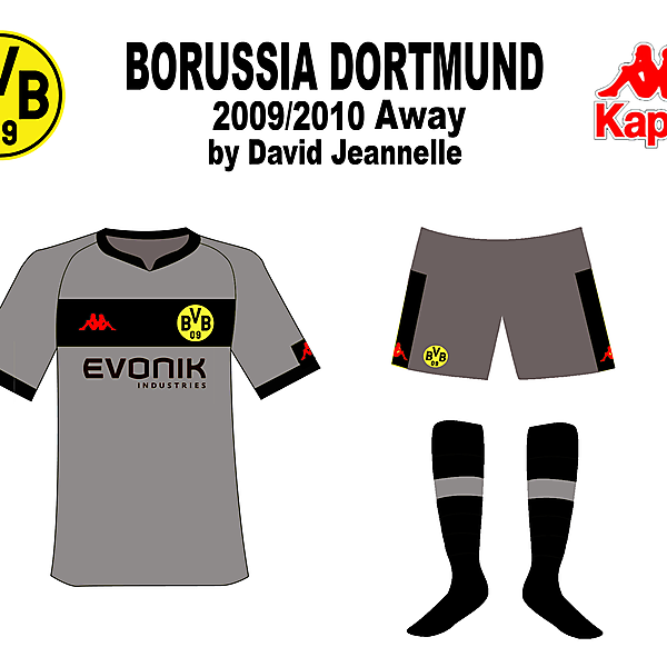 Dortmund 09/10 Mock-up designs