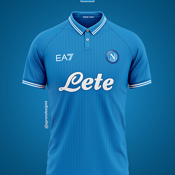 EA7 X NAPOLI HOME KIT