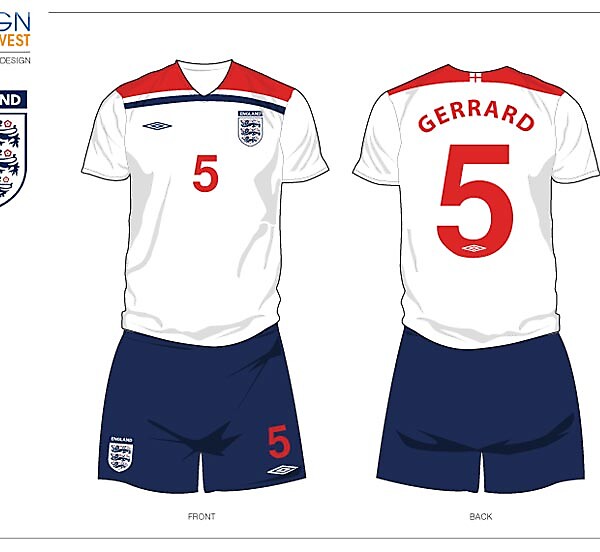 Fantasy England Football Kit