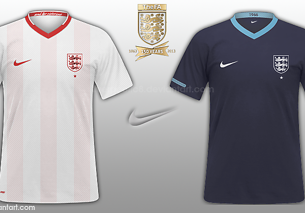 England 2014 Kit Mock