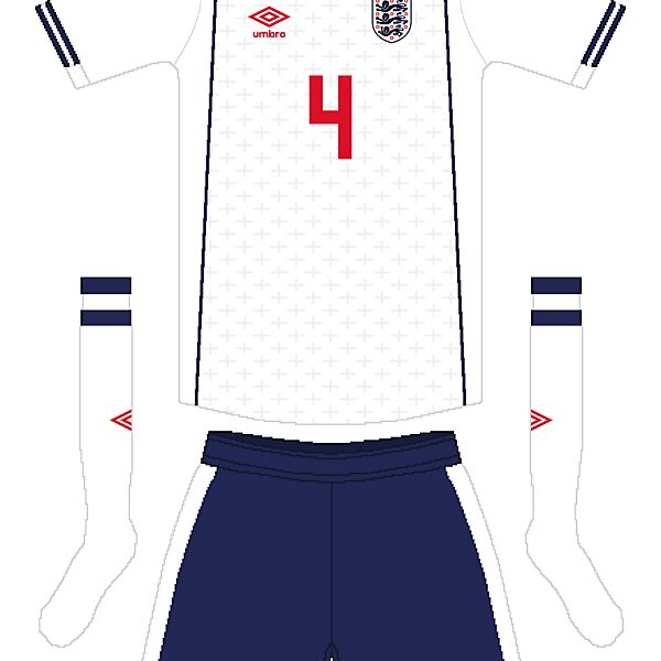 England Umbro Home Kit