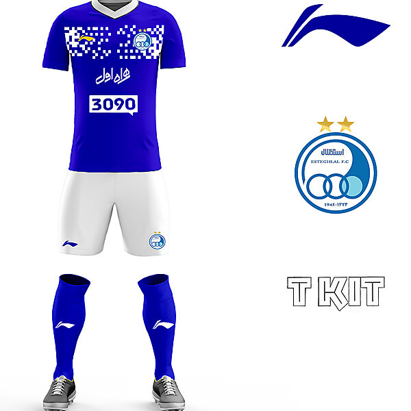 Esteghlal FC home kit