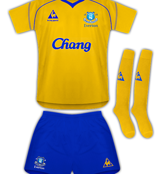 Everton Le Coq Sportif Away