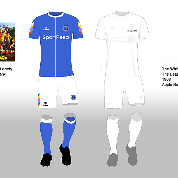 Everton Home - Liverpool Away
